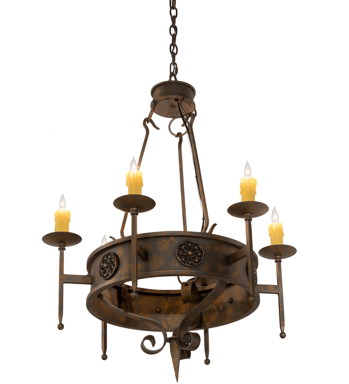 Six Light Chandelier