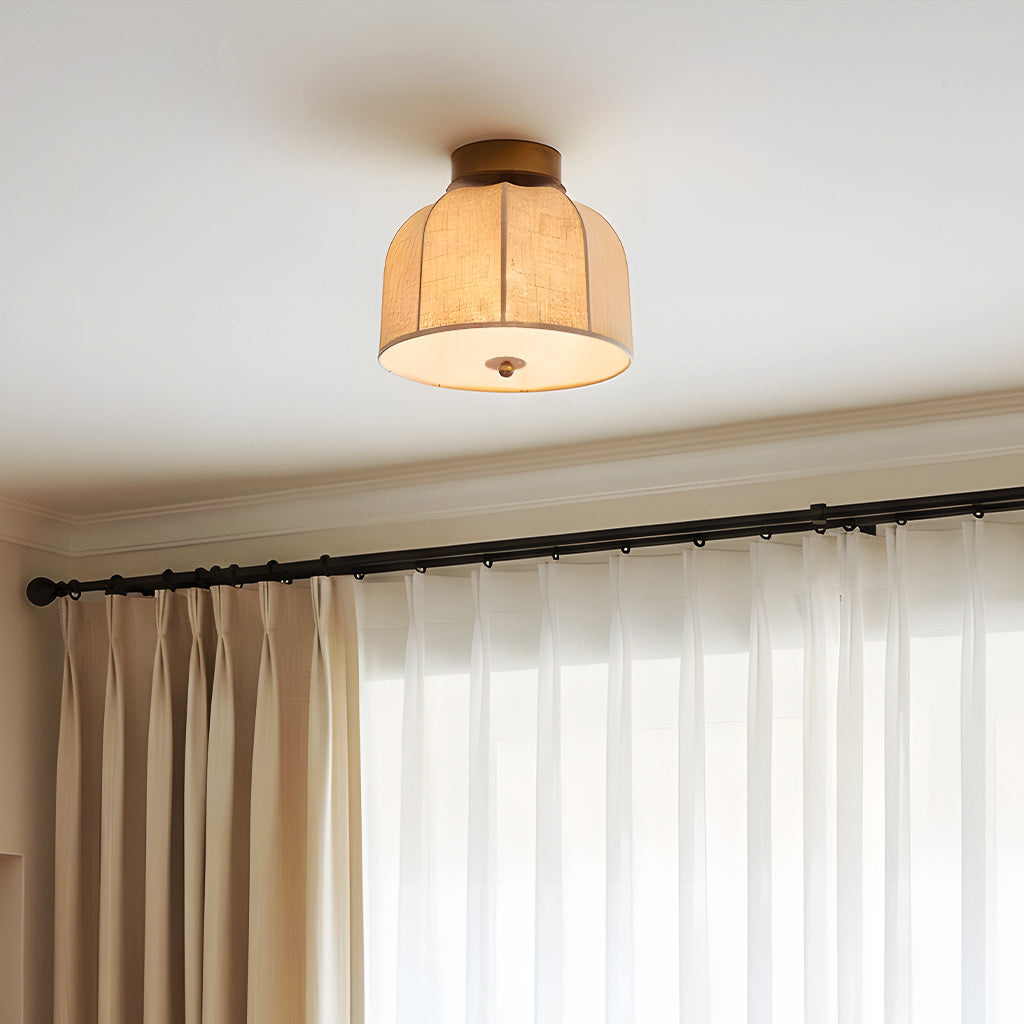 vanna-vintage-linen-trumpet-ceiling-light