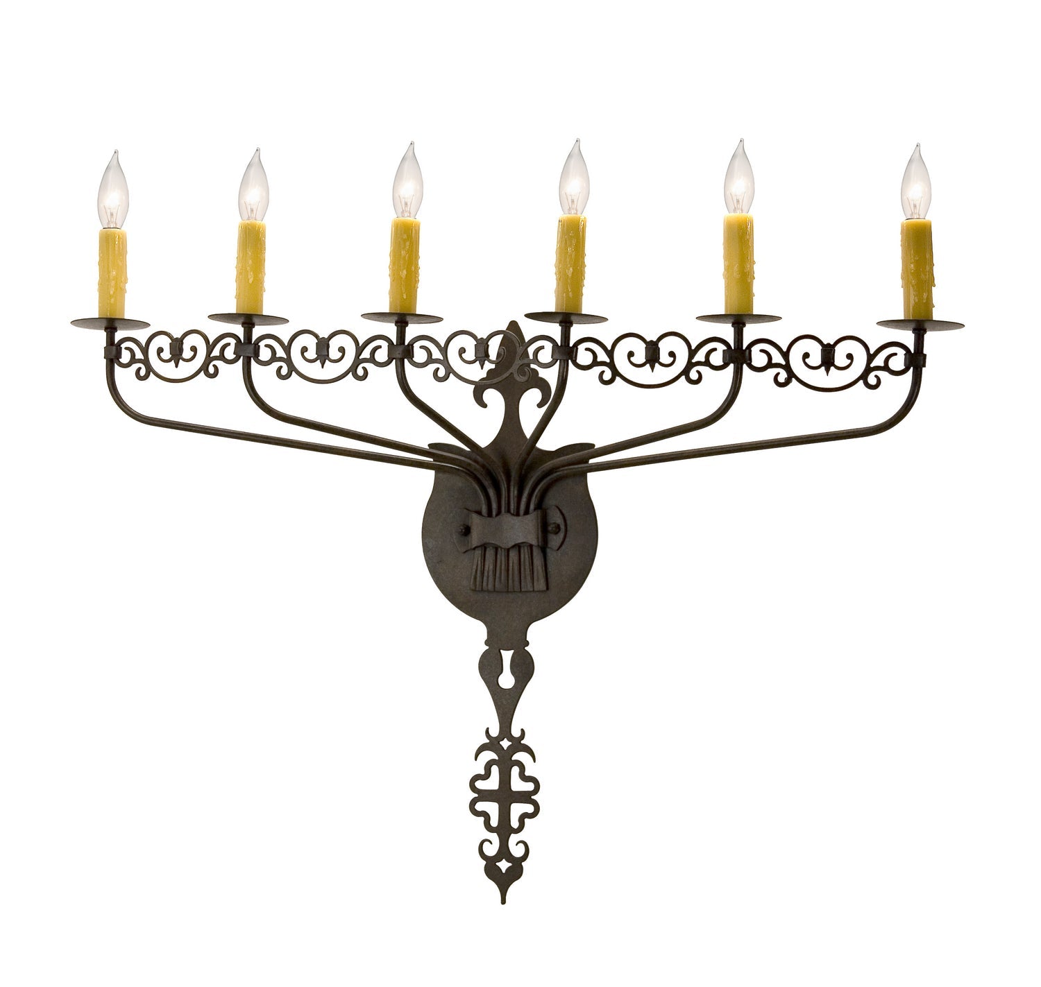 Six Light Wall Sconce