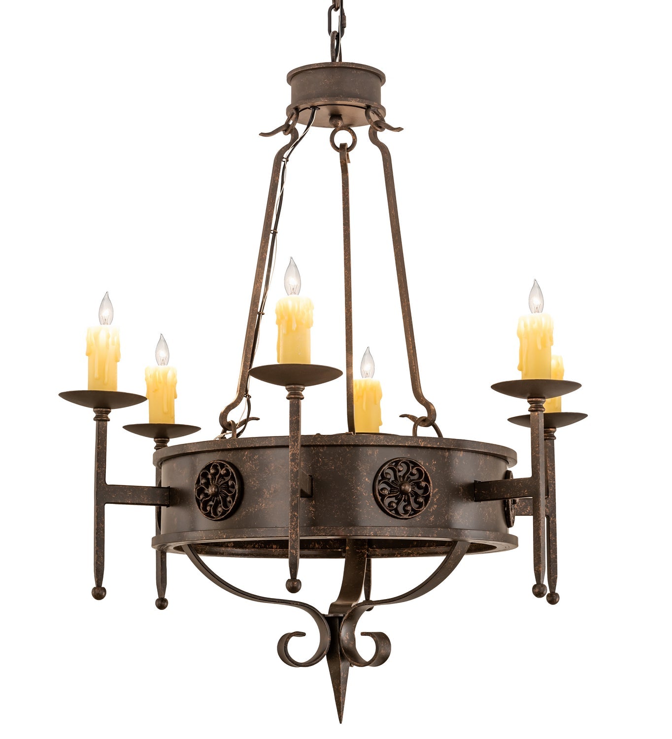 Six Light Chandelier