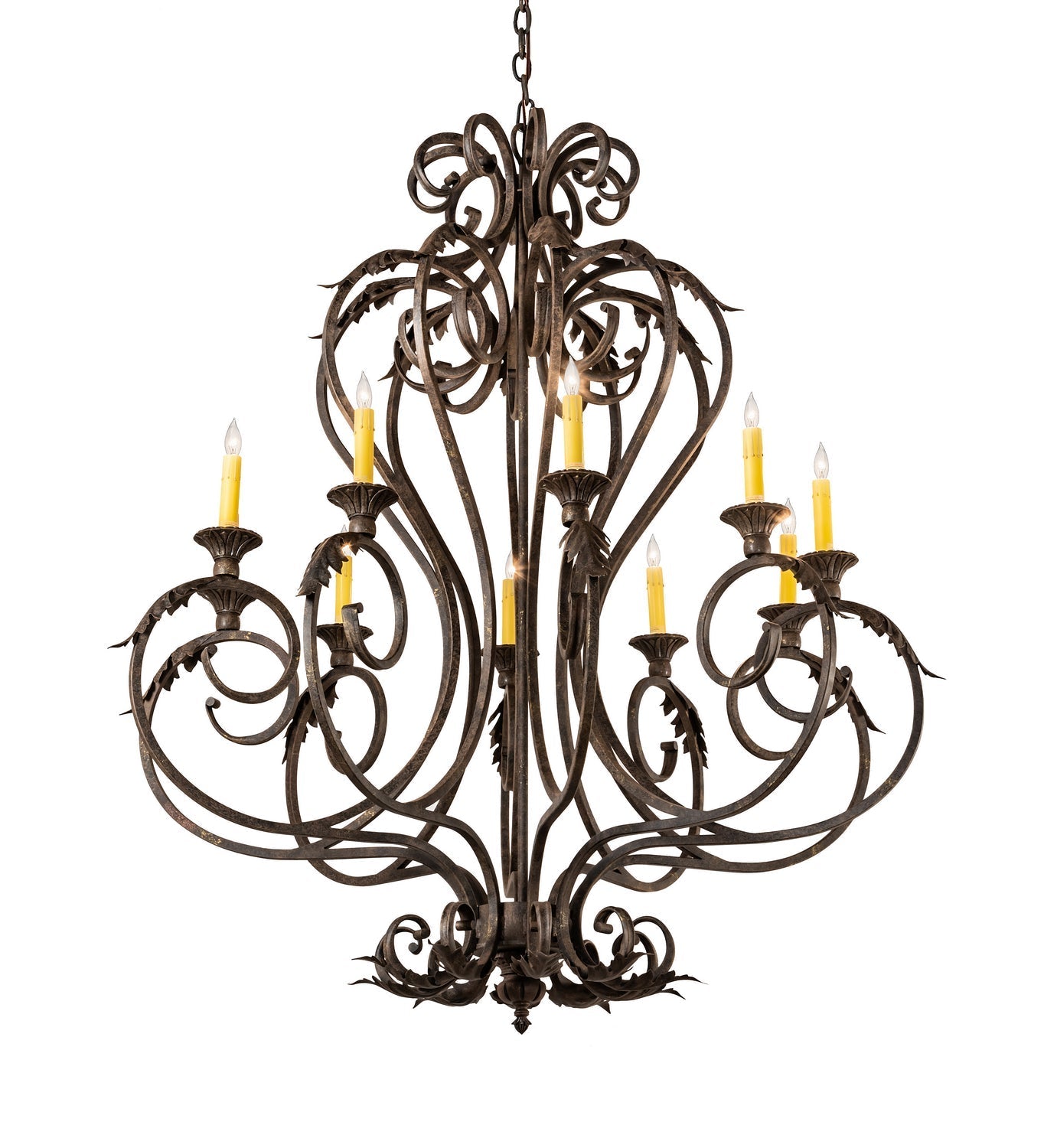 Ten Light Chandelier