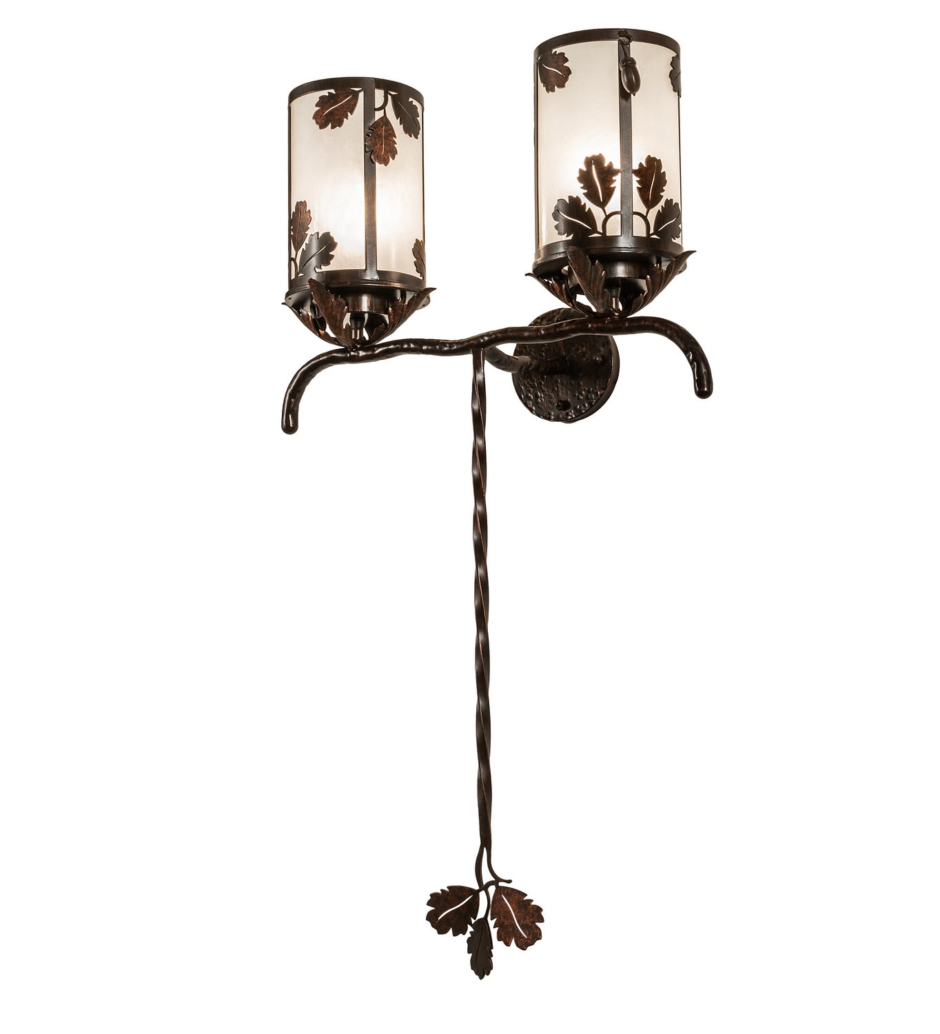 Two Light Wall Sconce