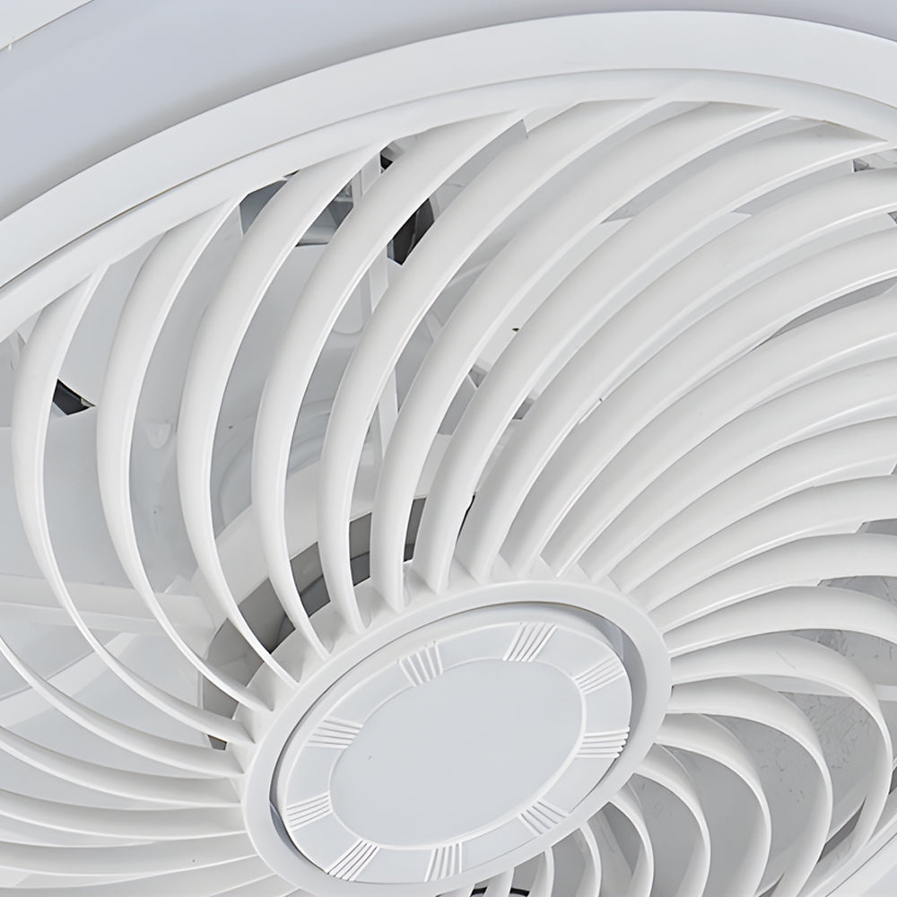 19.7' Bladeless Ceiling Fan with LED Light and Remote