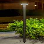 Round Waterproof Solar Outdoor Lawn Lamp Ha082918