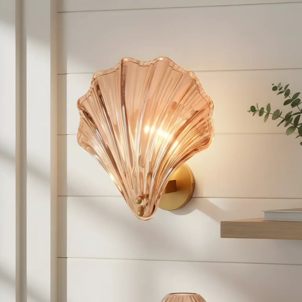 rheia-modern-creative-shell-glass-wall-sconce