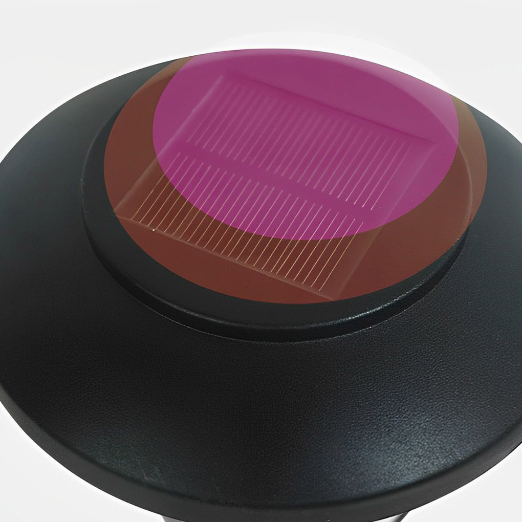 2Pcs Waterproof Solar Lawn Lamp Ha083001