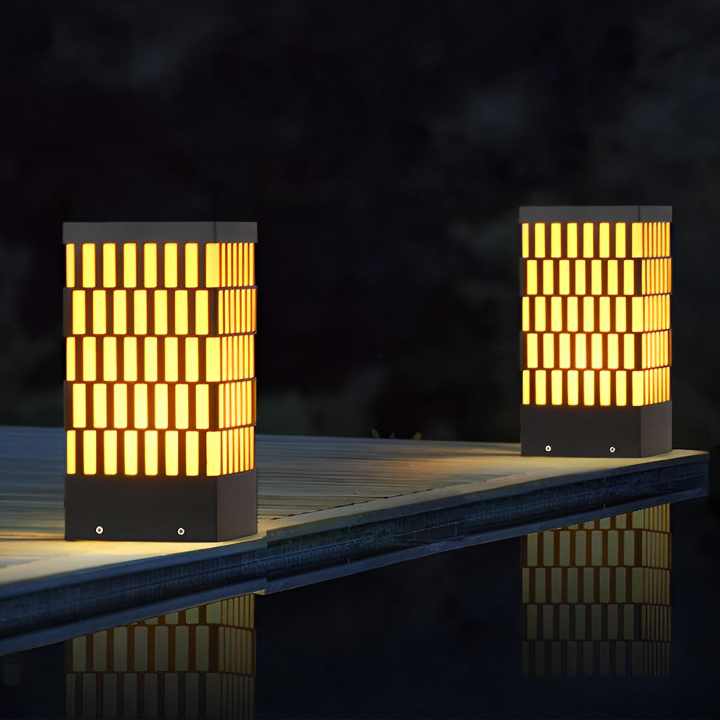 Grid Designed Outdoor Landscape Lighting Ha079570