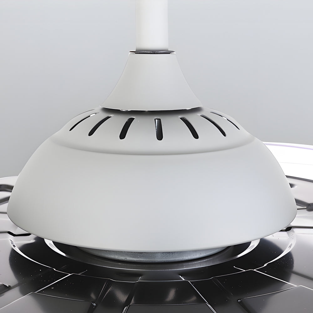 Modern 41' Retractable Ceiling Fan with LED Lights and Remote Control