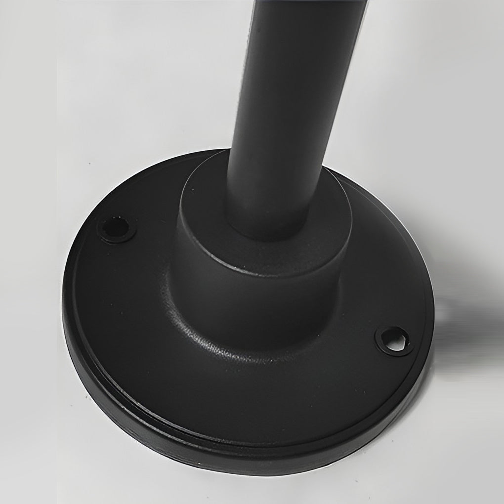 Mushroom Shaped Waterproof Led Black Outdoor Path Lights