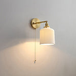 ribbed-ceramic-wall-light-in-lantern-ball-shape
