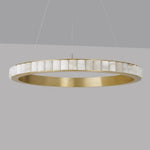Alabaster Avalon Halo Chandelier
