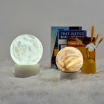 Alabaster Ball Table Lamp