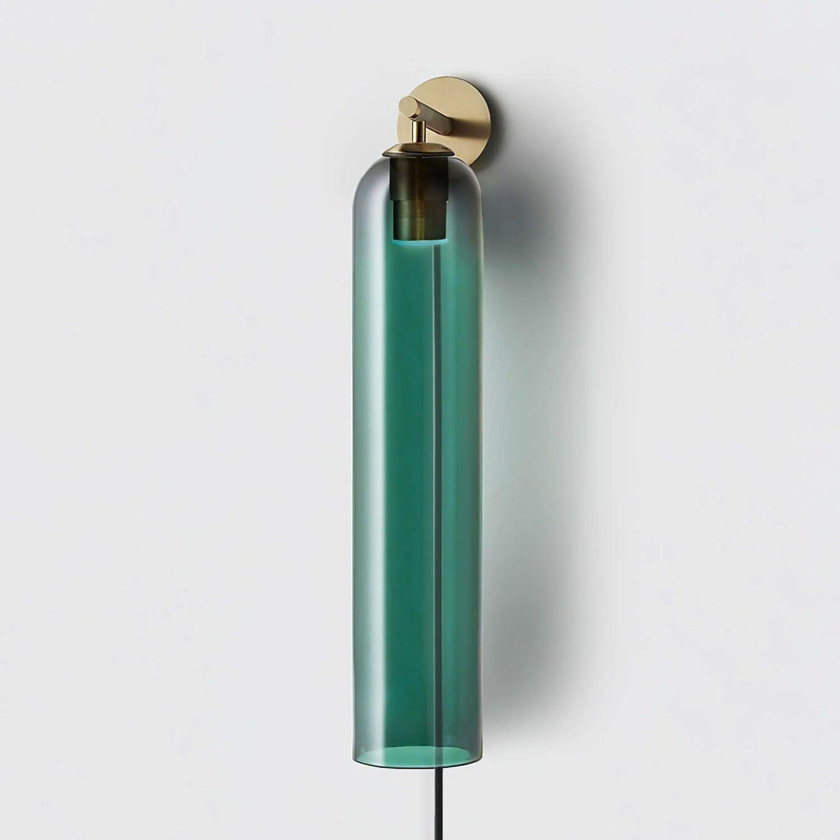 Art Glass Plug In Sconce