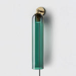 Art Glass Plug In Sconce