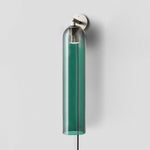 Art Glass Plug In Sconce