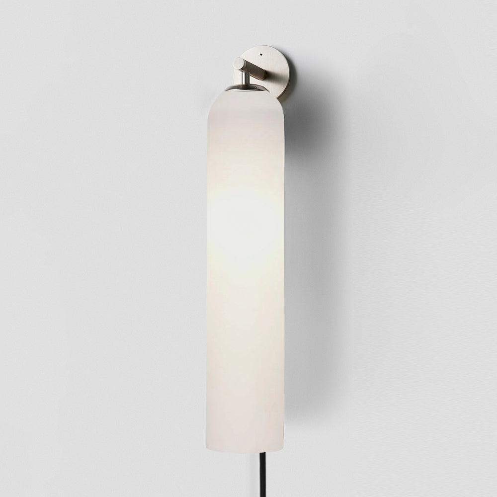 Art Glass Plug In Sconce