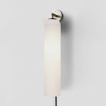 Art Glass Plug In Sconce