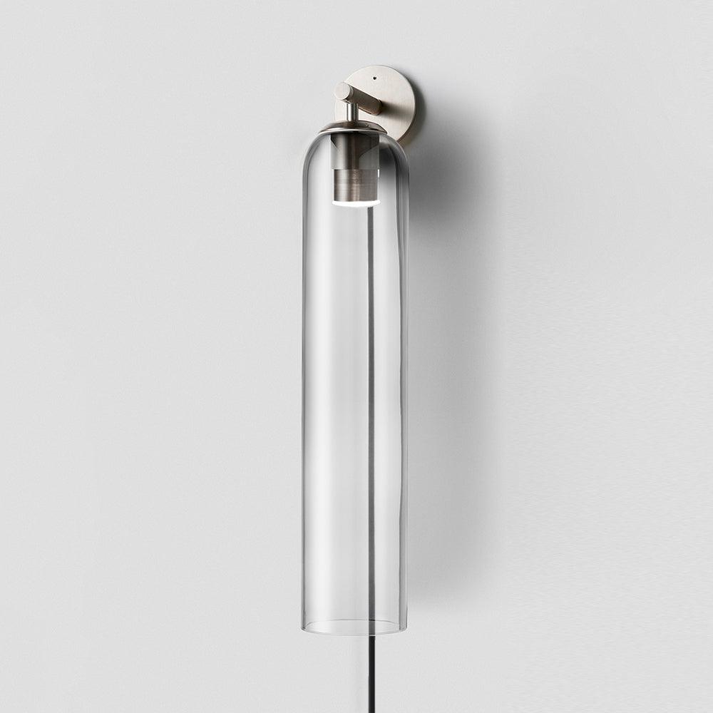 Art Glass Plug In Sconce
