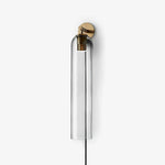 Art Glass Plug In Sconce