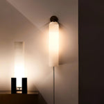 Art Glass Plug In Sconce