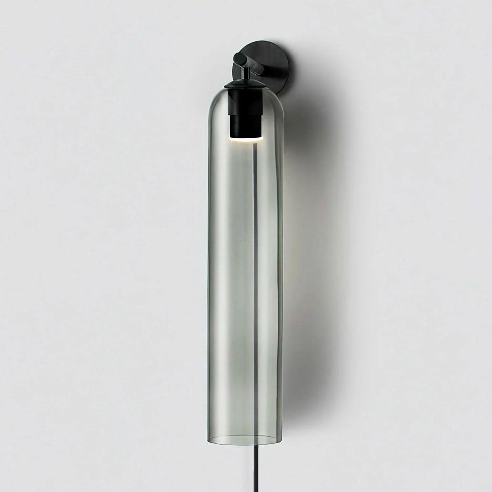 Art Glass Plug In Sconce