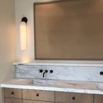 Art Glass Plug In Sconce