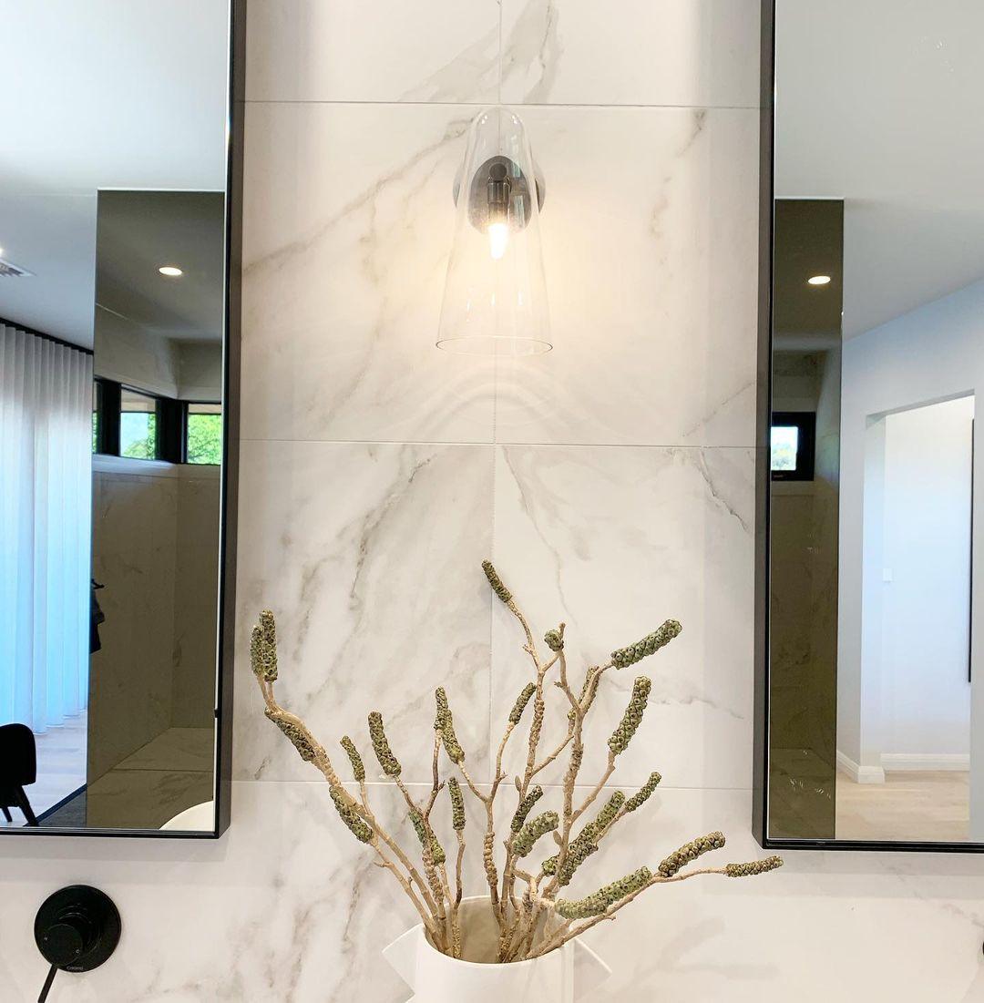 Conical Glass Plug In Wall Lamp