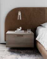 Conical Glass Plug In Wall Lamp
