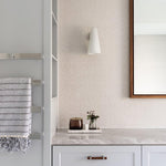 Conical Glass Plug In Wall Lamp