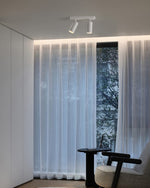 Dual-Head Track Downlight Fixture