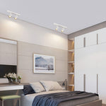 Dual-Head Track Downlight Fixture