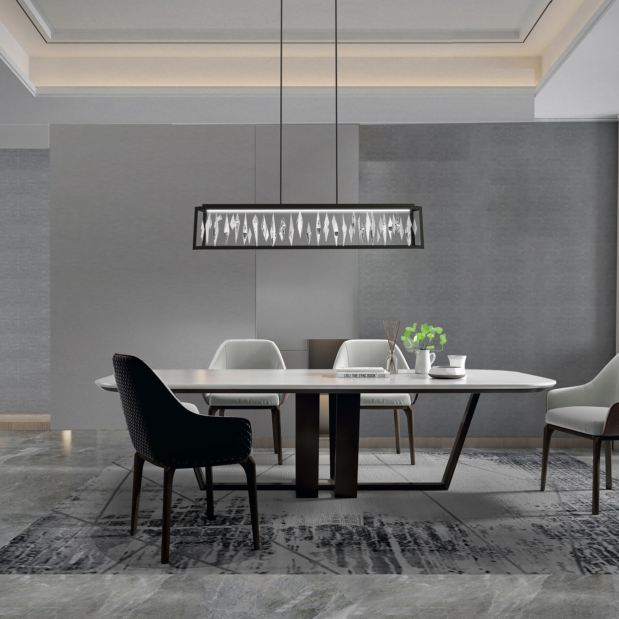 Schonbek Mirage BPD16254 Linear Pendant
