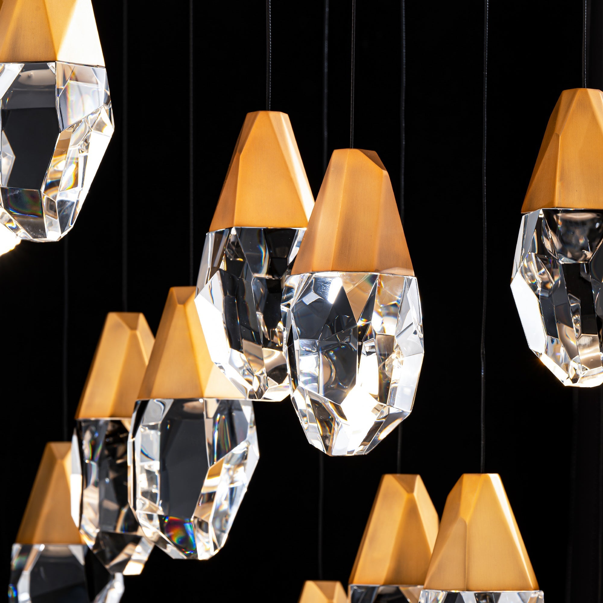 Schonbek Martini BPD20241S Multi-Light Pendant