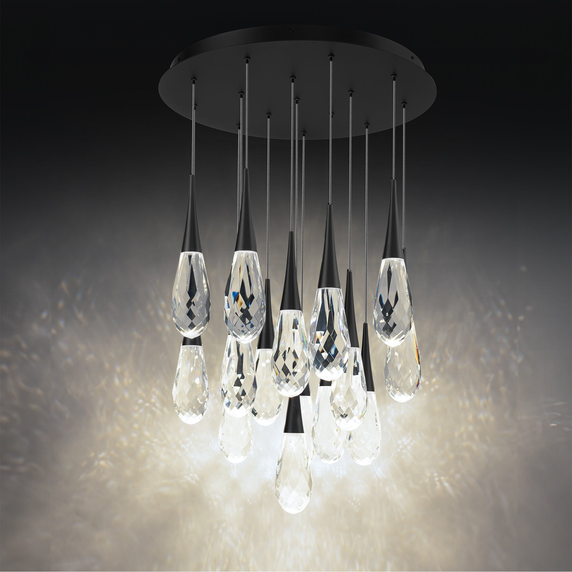 Schonbek Hibiscus BPD21215 Multi-Light Pendant