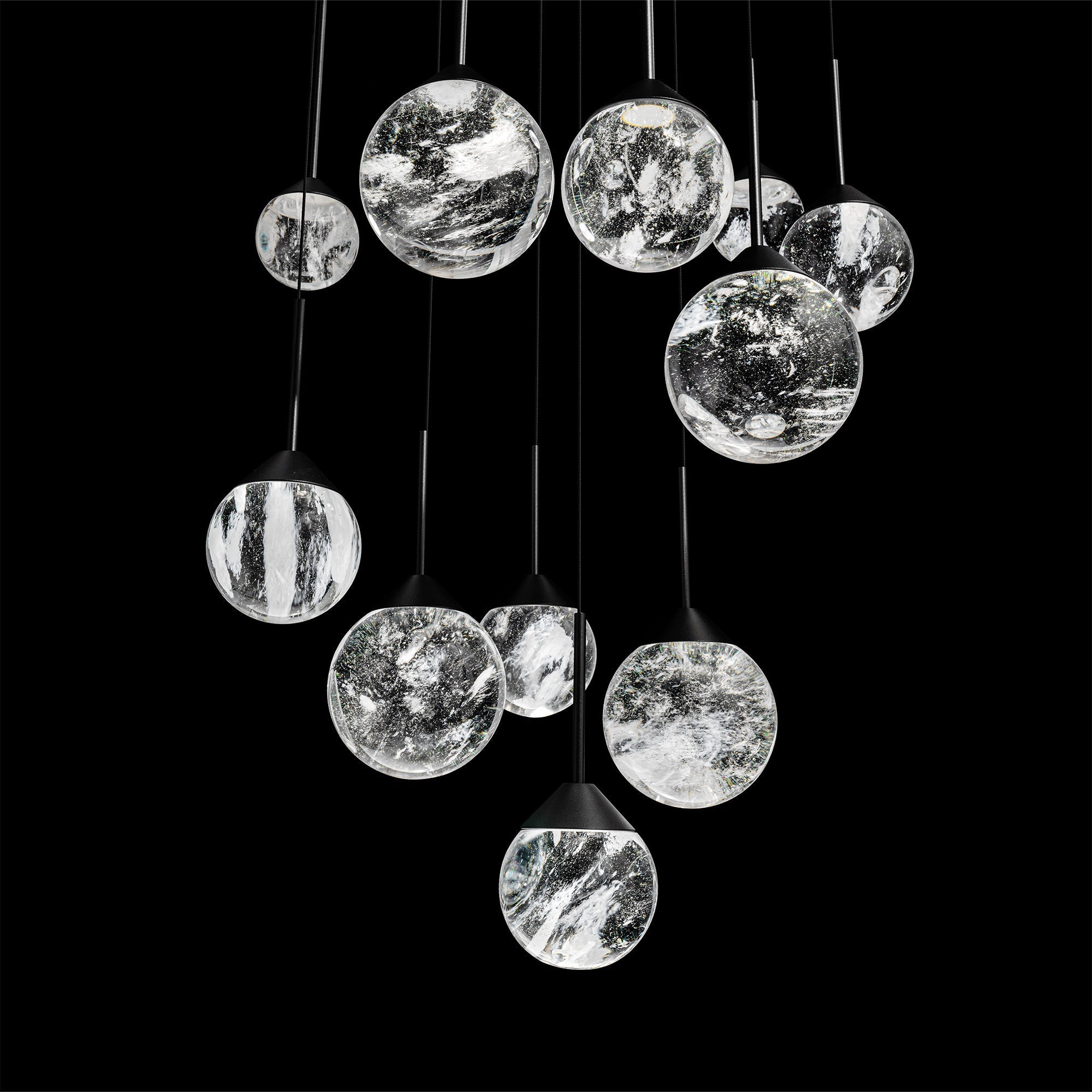 Schonbek Quest BPD40213S Multi-Light Pendant