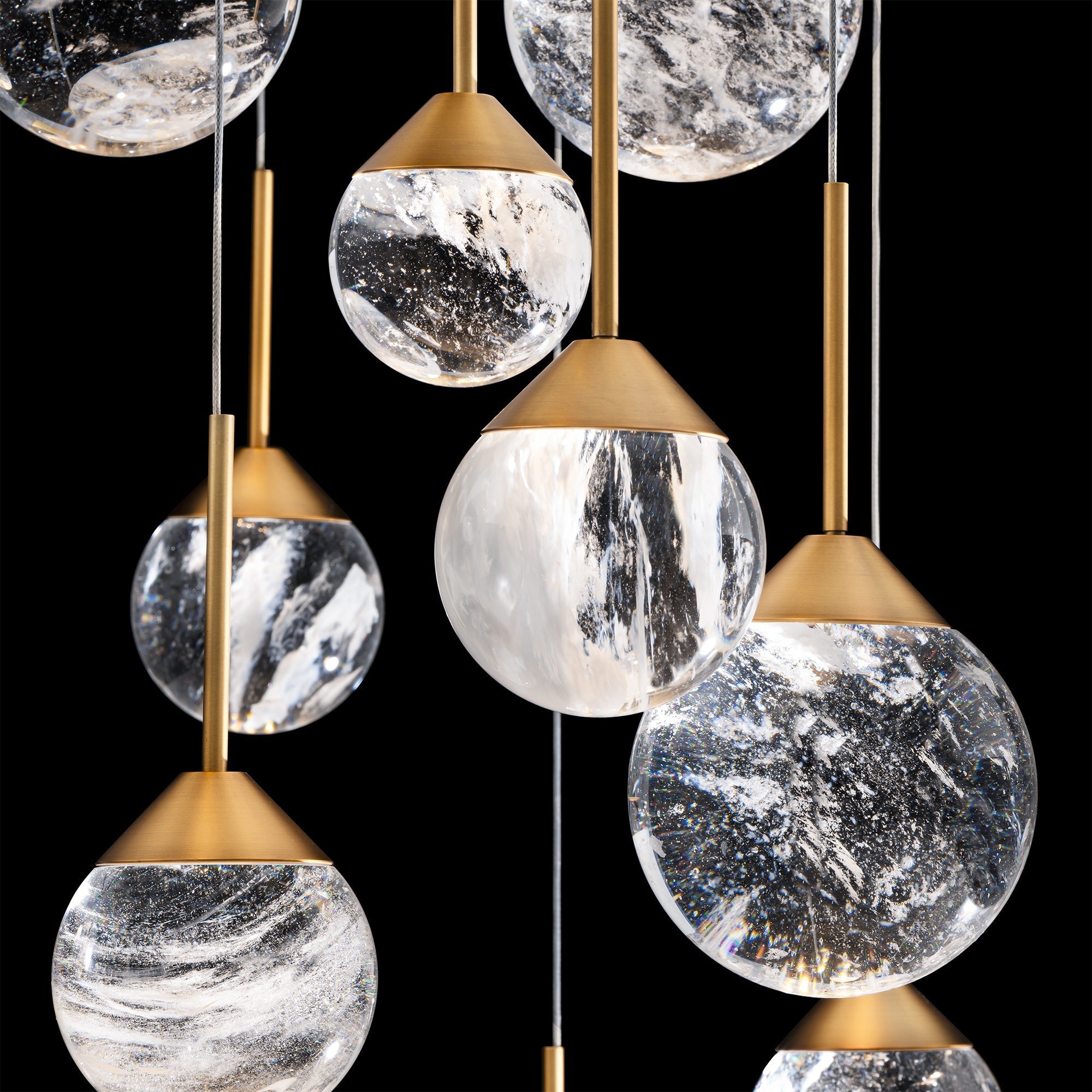Schonbek Quest BPD40225S Multi-Light Pendant