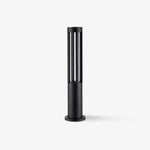 Black Cylindrical Garden Outdoor Light