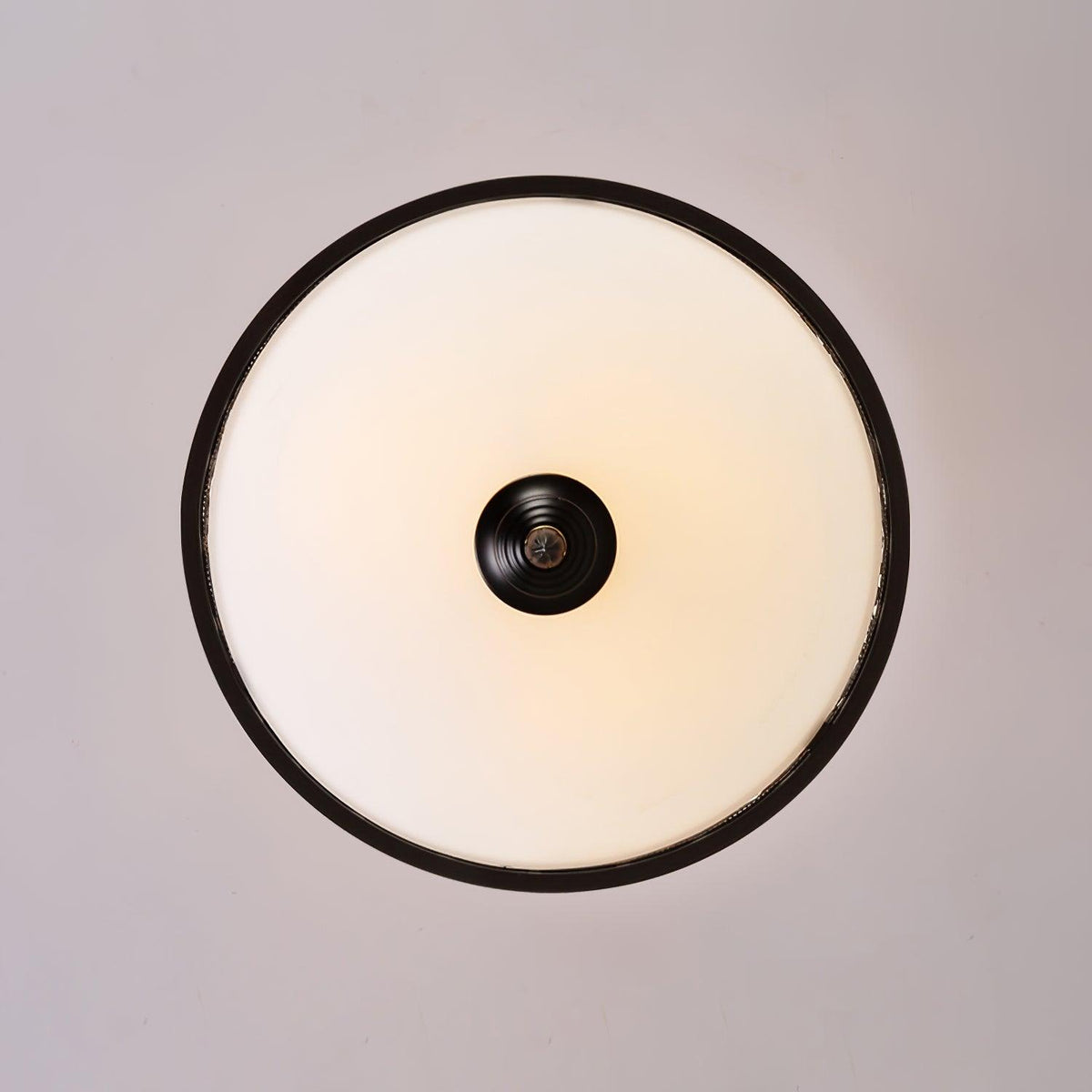 black-vintage-bowl-frosted-glass-ceiling-light