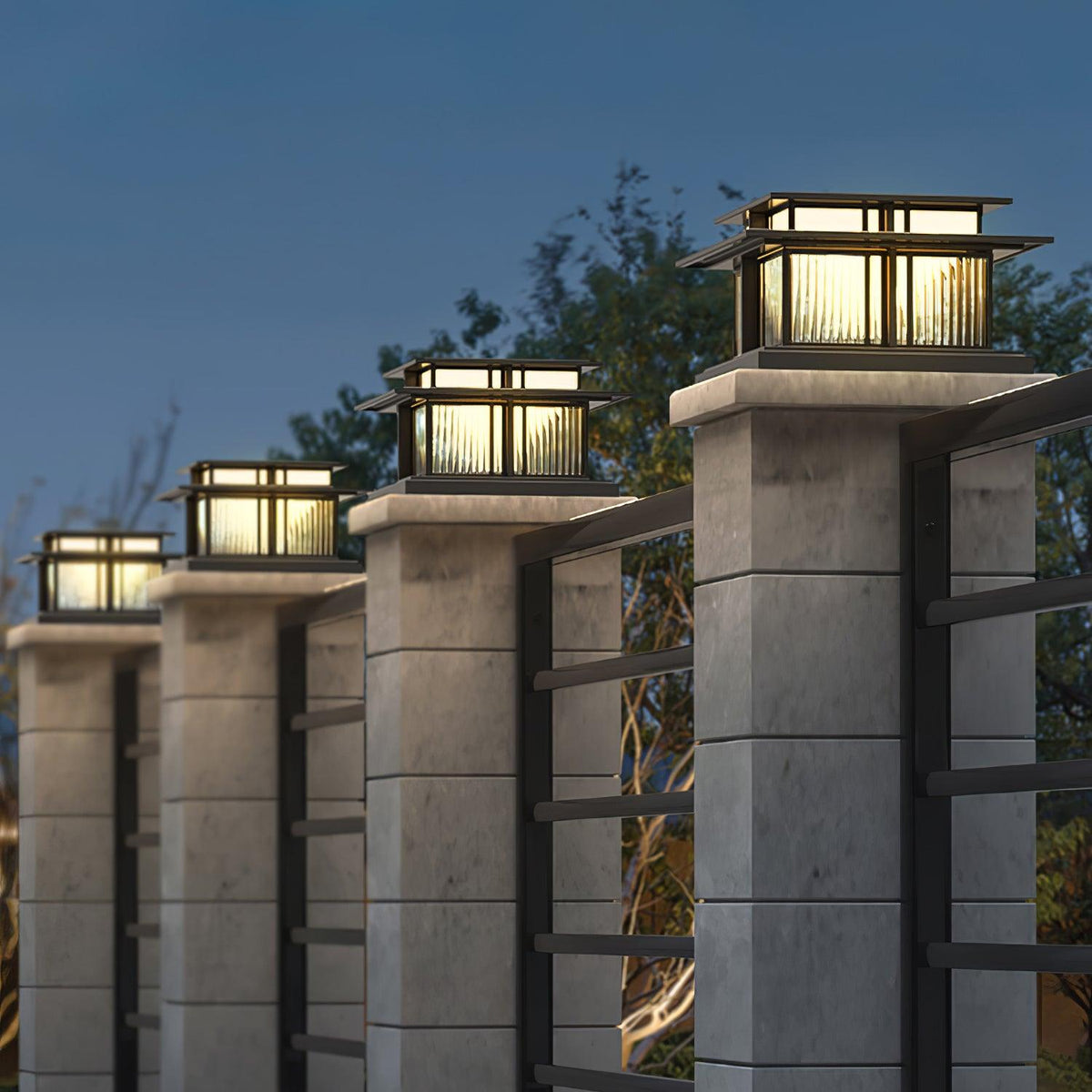 Boilyn Outdoor Pillar Light