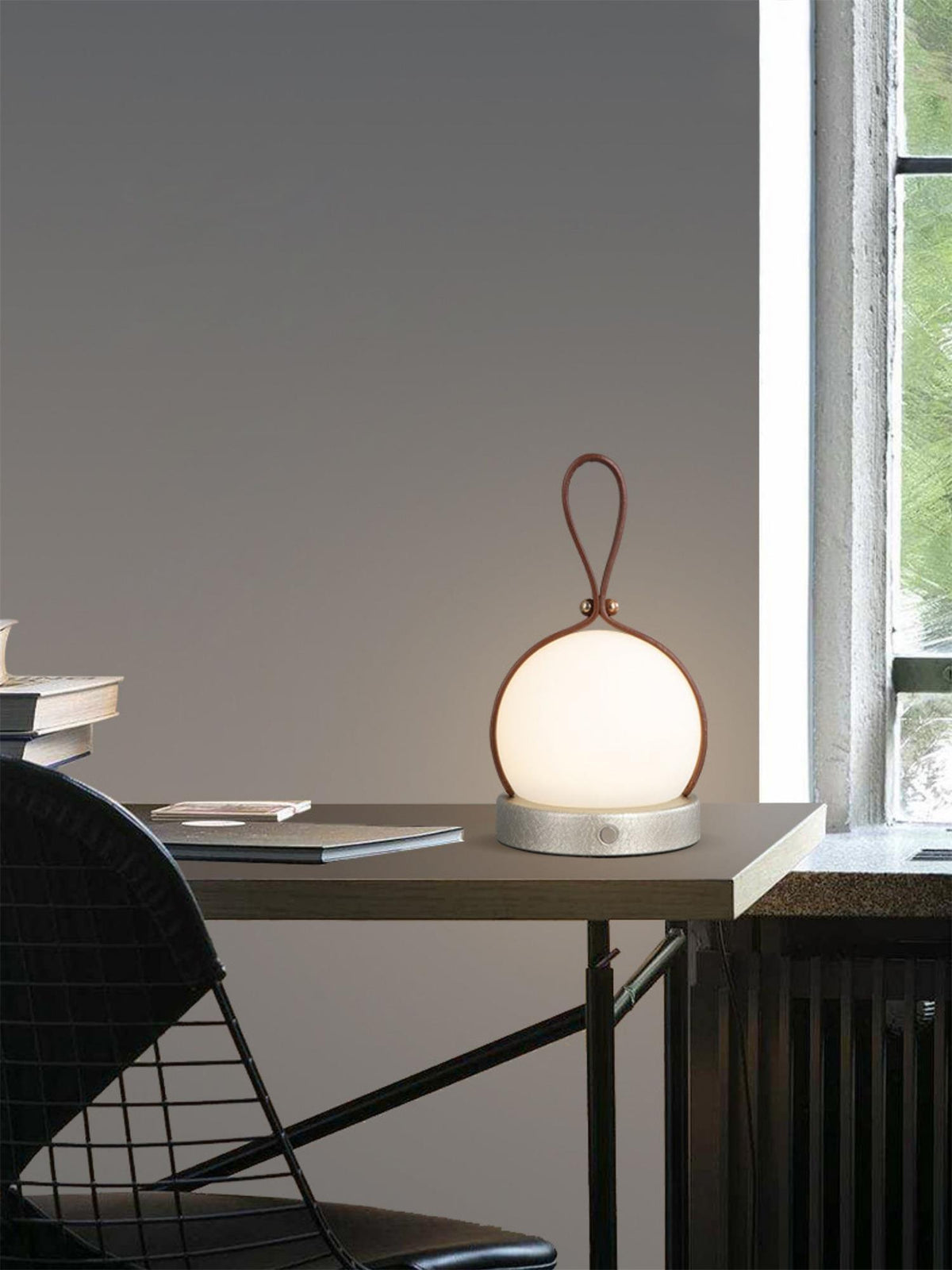 Bola Lantern Built In Battery Table Lamp
