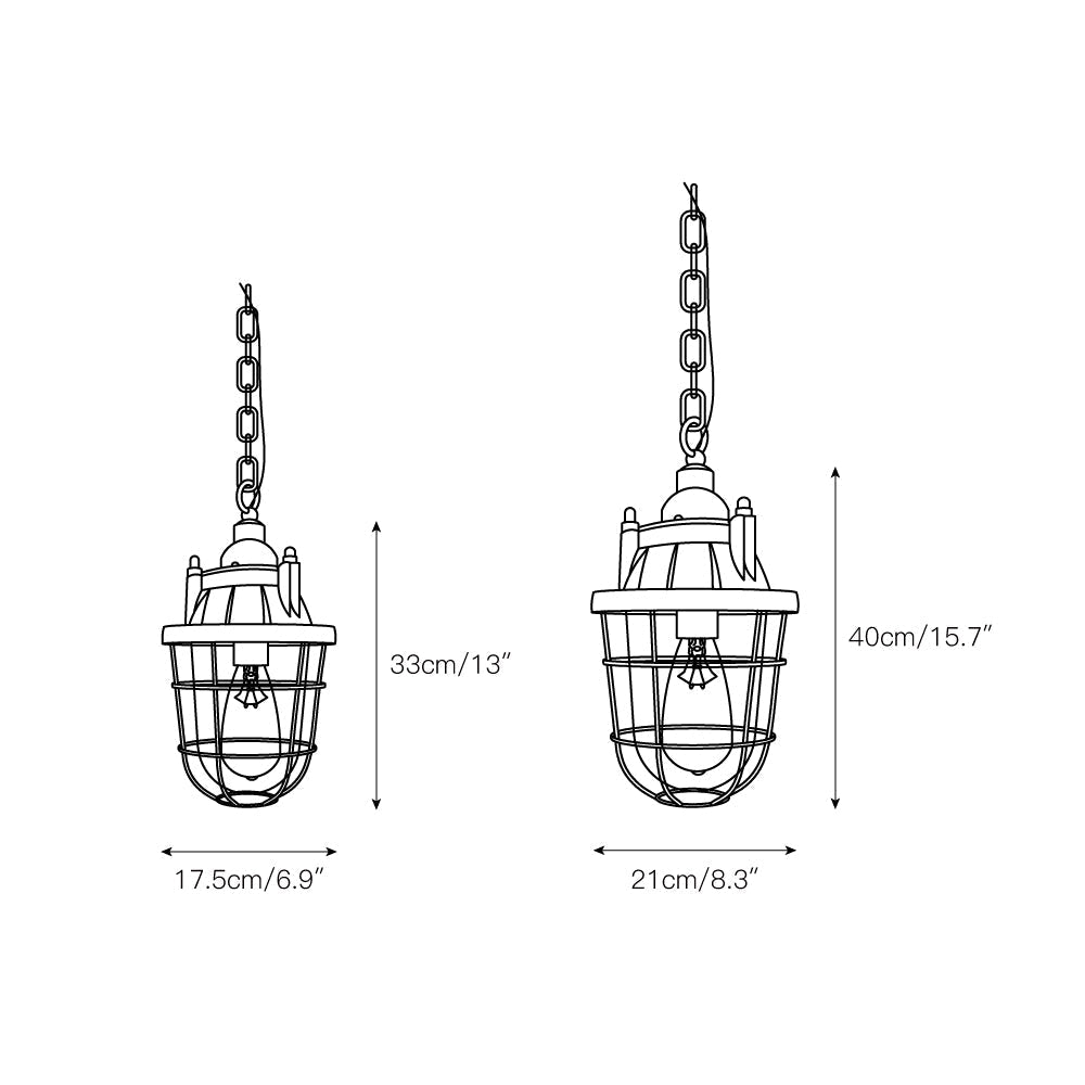 thorlux-green-pendant-light