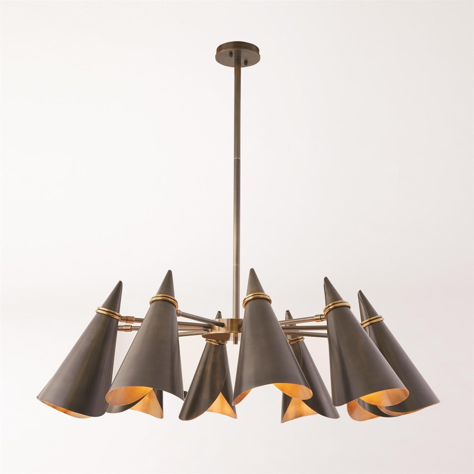 Global Views Meudon Multi-Arm Chandelier DSC
