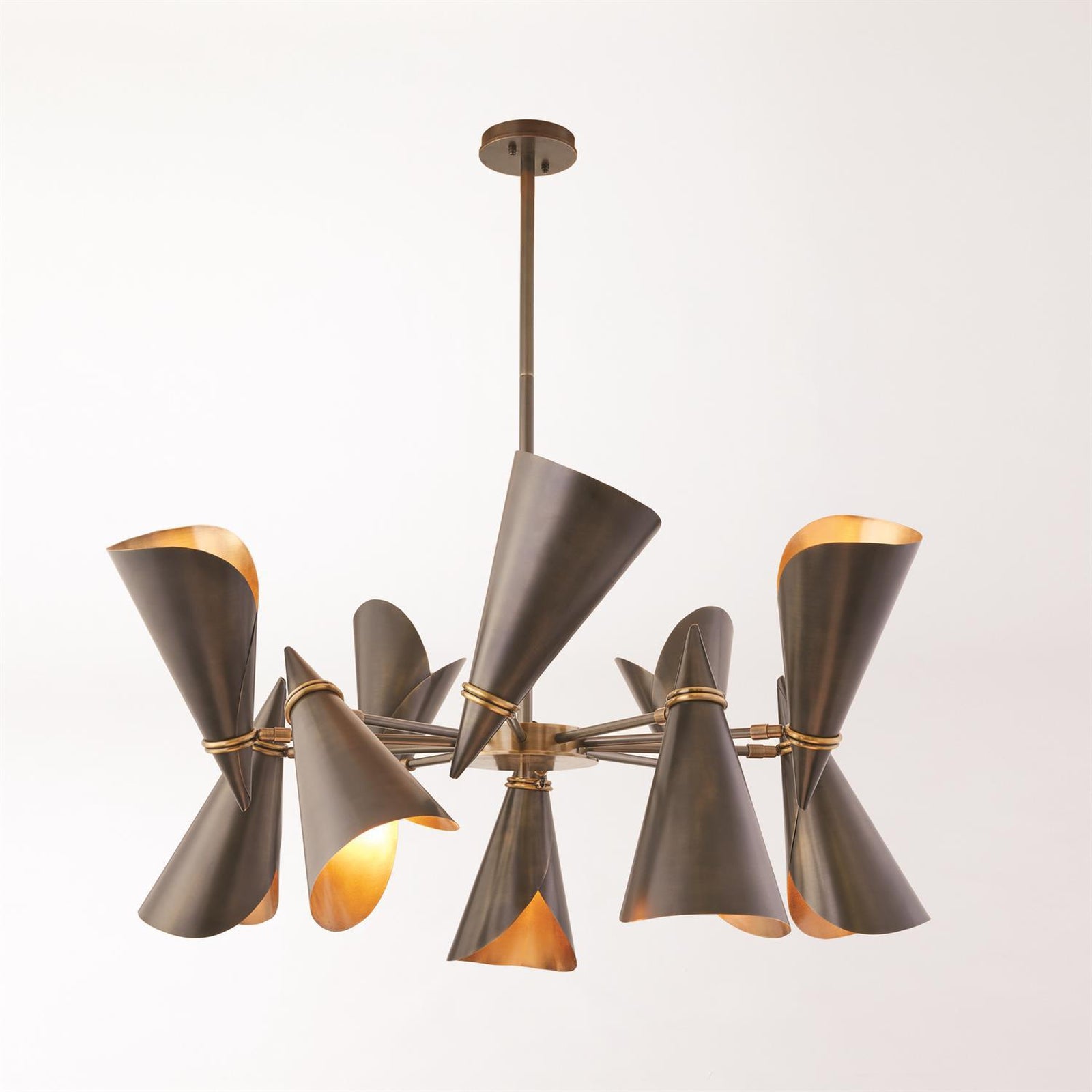 Global Views Meudon Multi-Arm Chandelier DSC