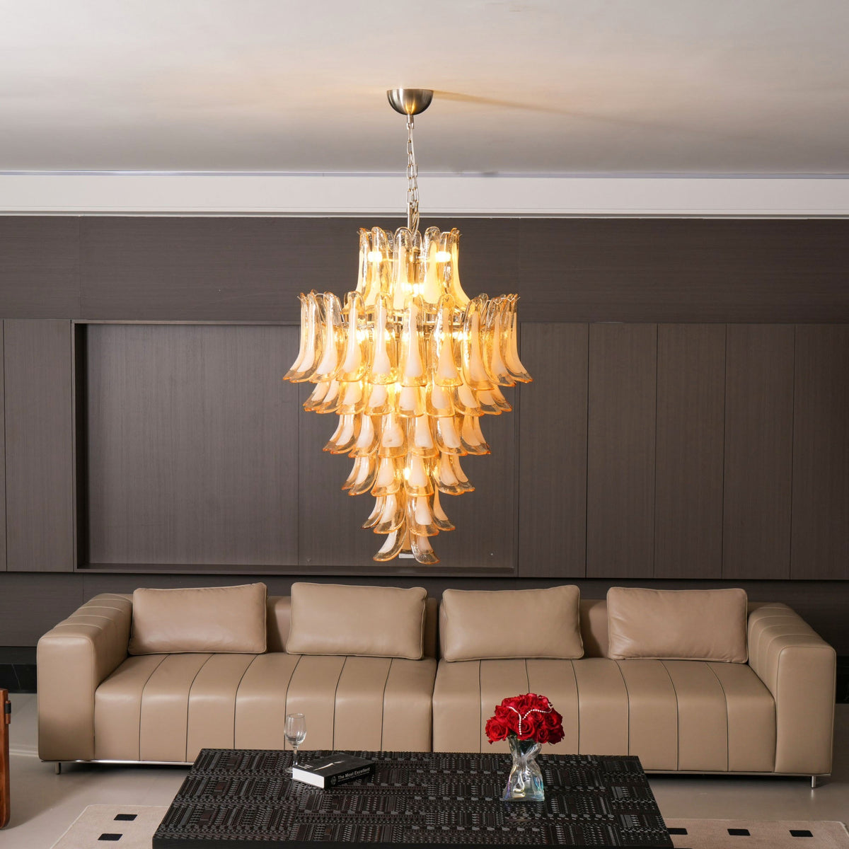 caramello-petal-chandelier