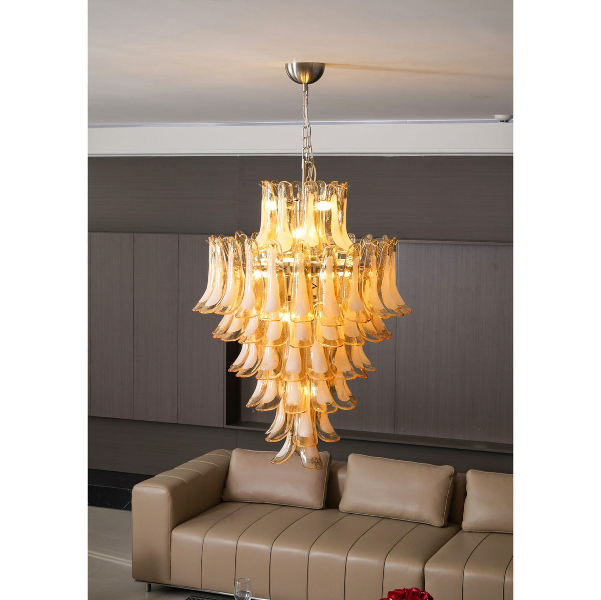 caramello-petal-chandelier