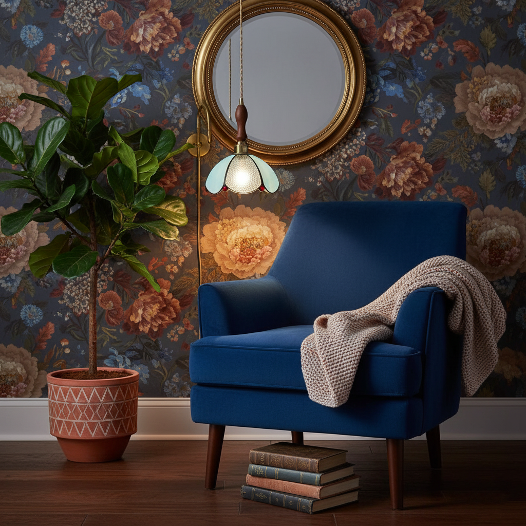 colorful-stained-glass-pendant-light