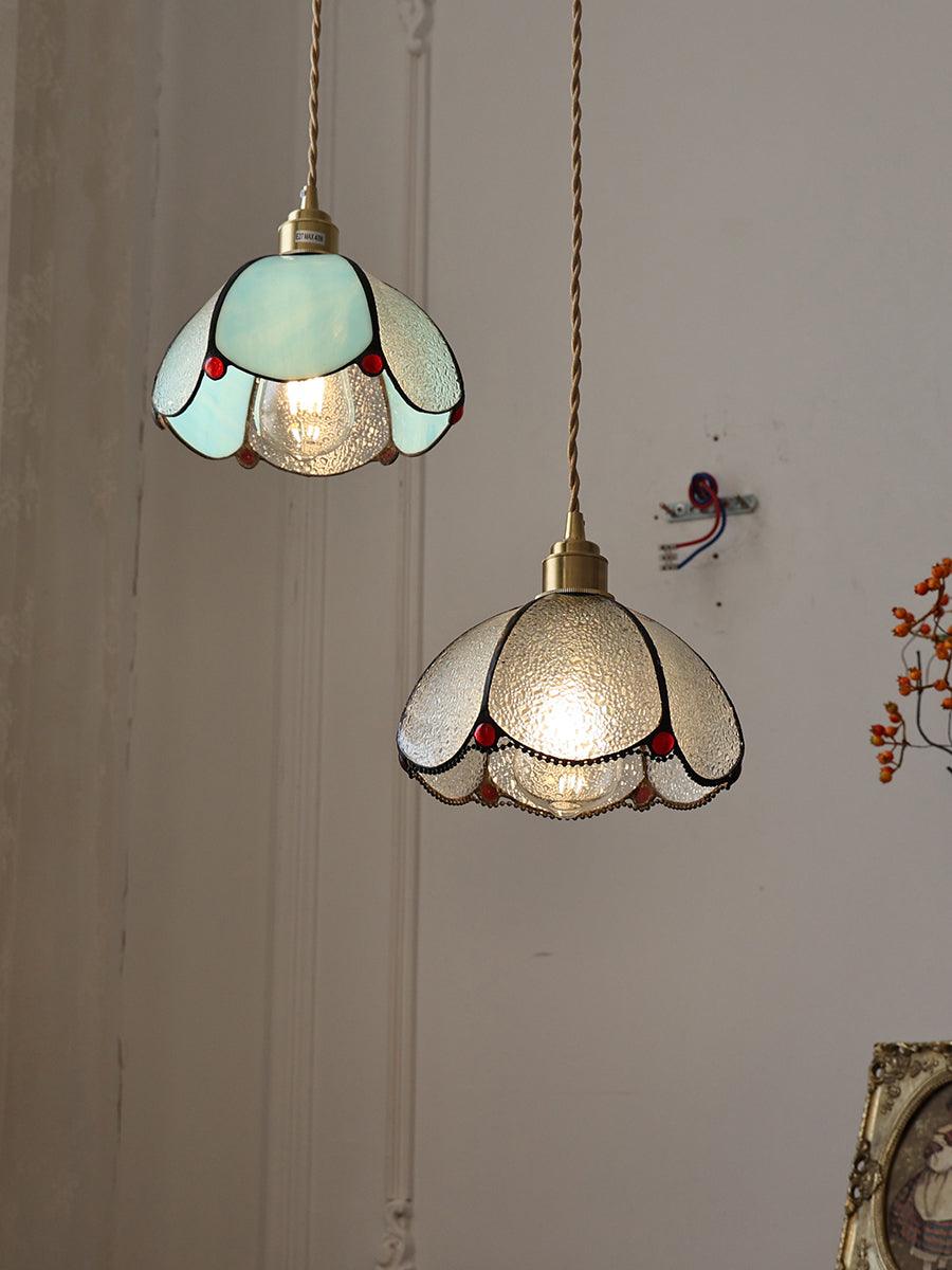 colorful-stained-glass-pendant-light