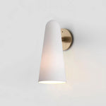 Conical Glass Plug In Wall Lamp