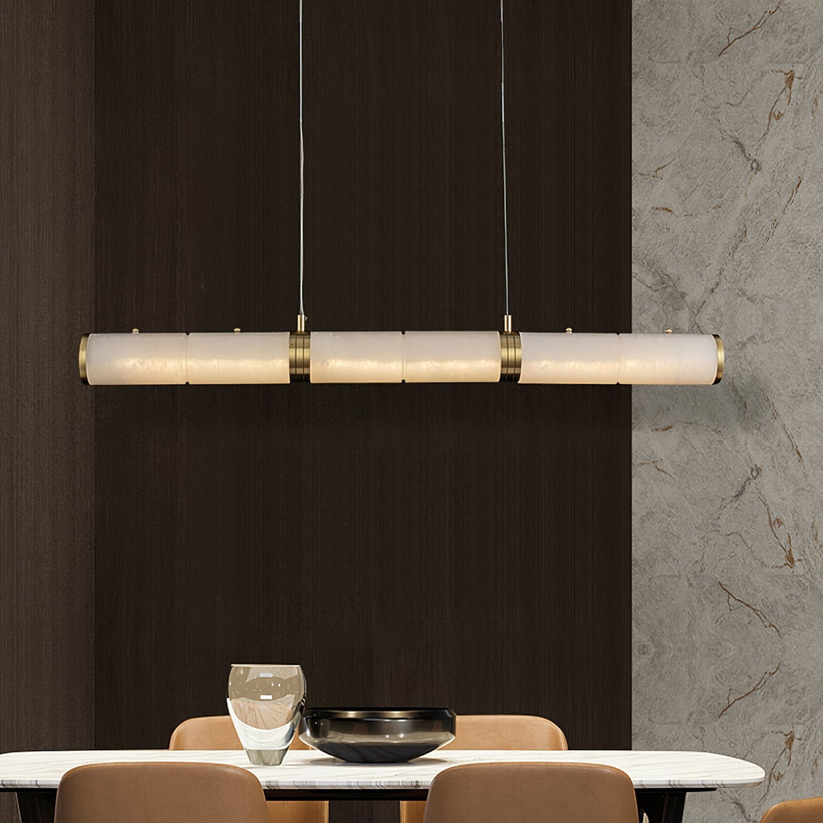 Alabaster Conley Hanging Light Fixtur