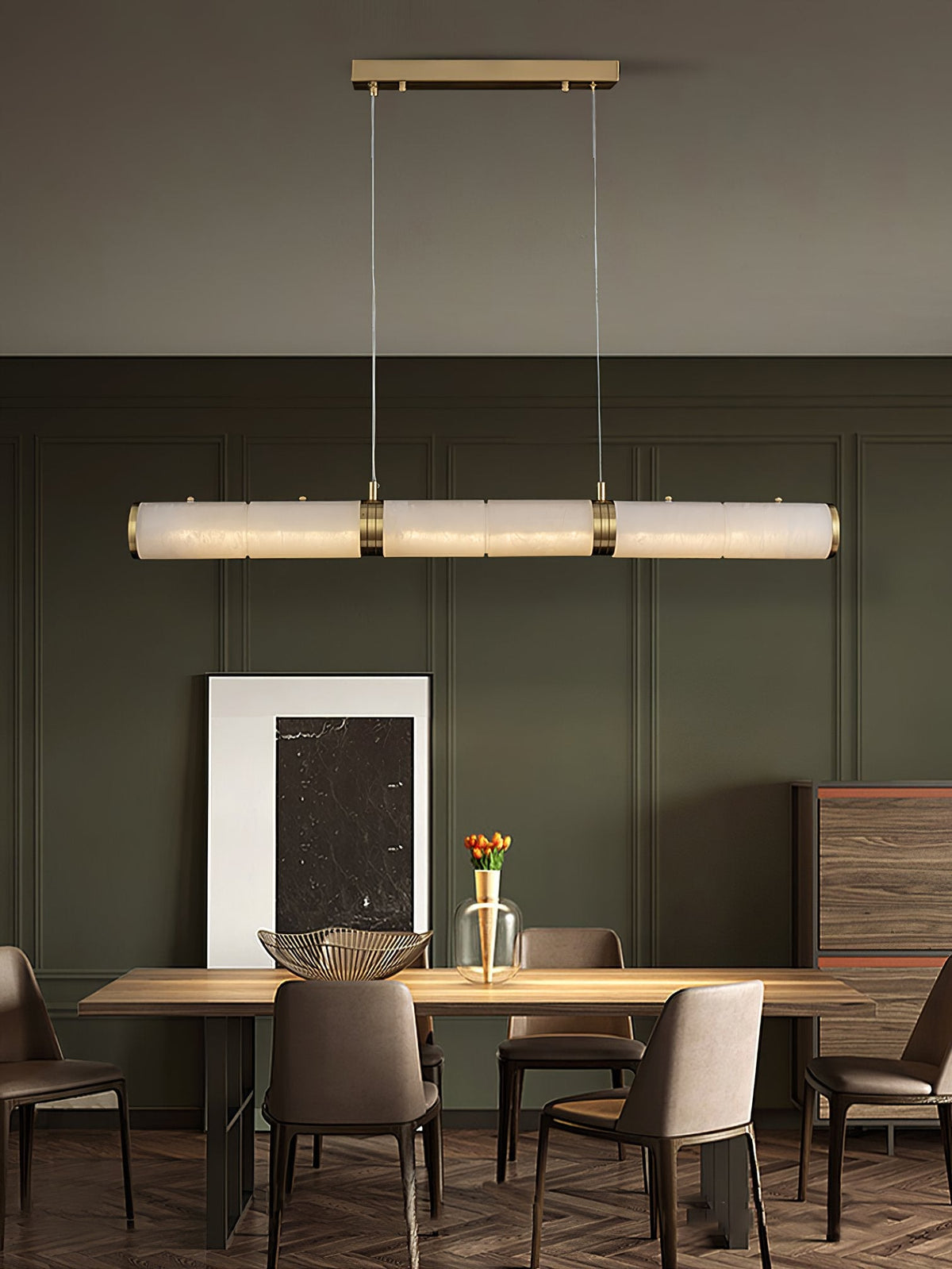 Alabaster Conley Hanging Light Fixtur